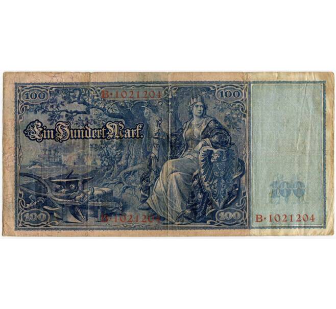 Банкнота 100 марок 1908 года Германия (Артикул: B2-10292) — Фото №2