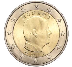 2 евро 2011 года Монако