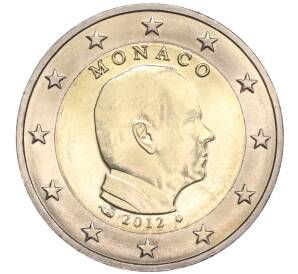 2 евро 2012 года Монако
