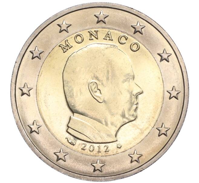 Монета 2 евро 2012 года Монако (Артикул M2-60061)