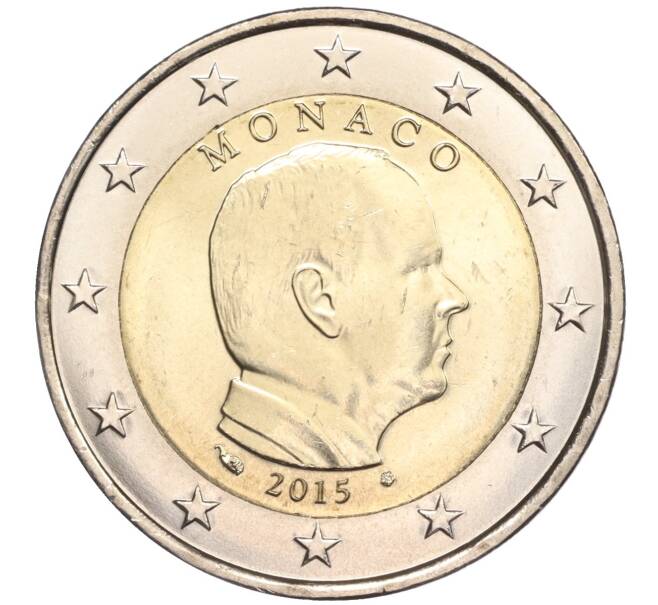 Монета 2 евро 2015 года Монако (Артикул M2-60062)