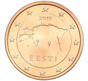 2 евроцента 2015 года Эстония