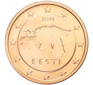 5 евроцентов 2018 года Эстония