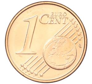 1 евроцент 2017 года Литва