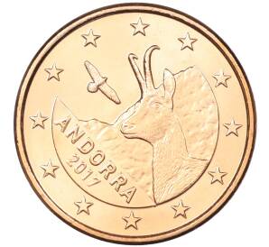 5 евроцентов 2017 года Андорра — Фото №1
