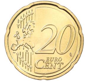 20 евроцентов 2018 года Эстония