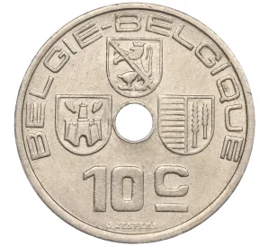 10 сантимов 1939 года Бельгия (BELGIE-BELGIQUE)