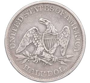 1/2 доллара (50 центов) 1860 года О США — Фото №2