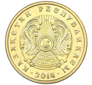 1 тенге 2014 года Казахстан — Фото №1