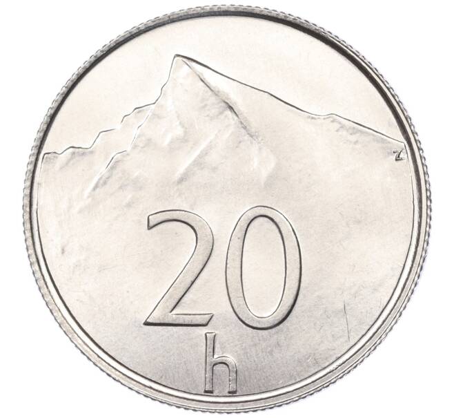 Монета 20 геллеров 1996 года Словакия (Артикул M2-60207)