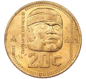 20 сентаво 1984 года Мексика — Фото №1