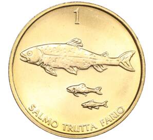 1 толар 2000 года Словения — Фото №1