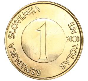 1 толар 2000 года Словения — Фото №2