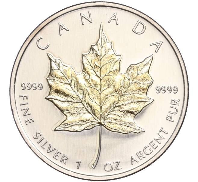 5 долларов 2007 года Канада «Кленовый лист» (Позолота)