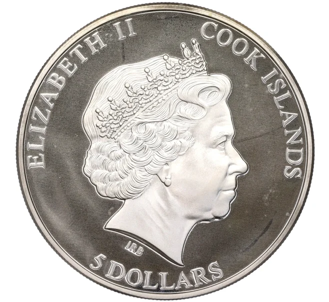 Монета 5 долларов 2012 года Острова Кука «500 лет со дня смерти Америго Веспуччи» (Артикул K11-86862)