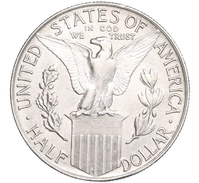 Монета 1/2 доллара (50 центов) 1915 года США «Панамо-Тихоокеанская международная выставка» (Артикул M2-60334)