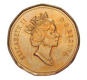 1 доллар 1992 года 125 лет Конфедерации Канада — Фото №2