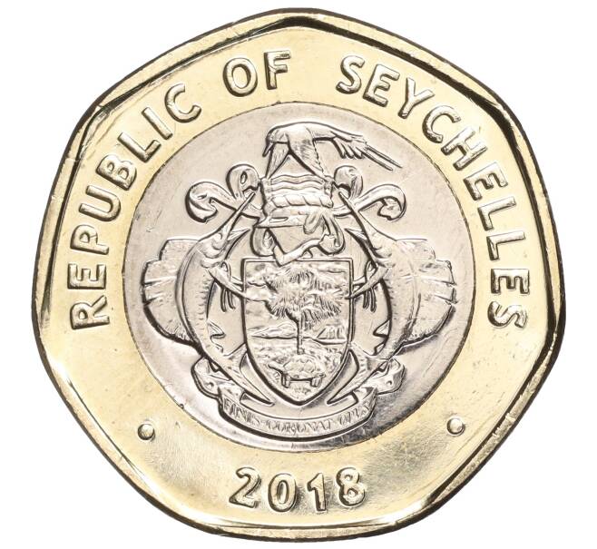 Монета 10 рупий 2018 года Сейшелы (Артикул K11-87114)