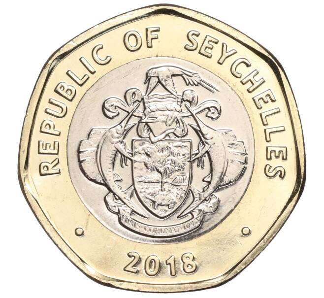 Монета 10 рупий 2018 года Сейшелы (Артикул K11-87122)