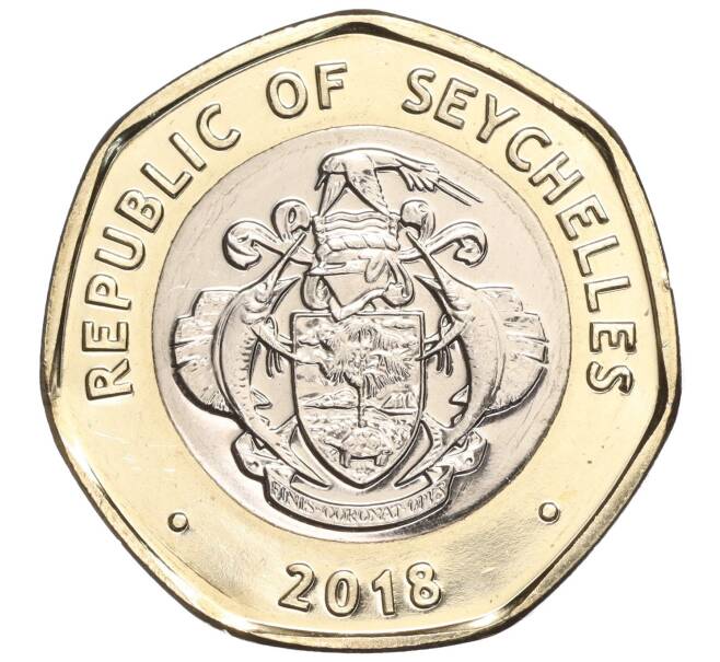 Монета 10 рупий 2018 года Сейшелы (Артикул K11-87123)