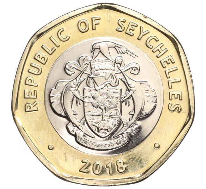 Монета 10 рупий 2018 года Сейшелы (Артикул K11-87126)