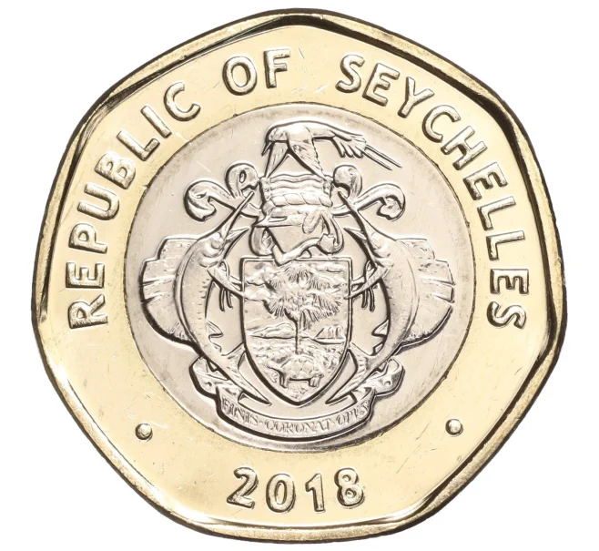 Монета 10 рупий 2018 года Сейшелы (Артикул K11-87142)