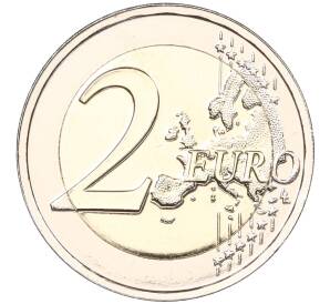 2 евро 2023 года Литва «Вместе с Украиной» — Фото №2