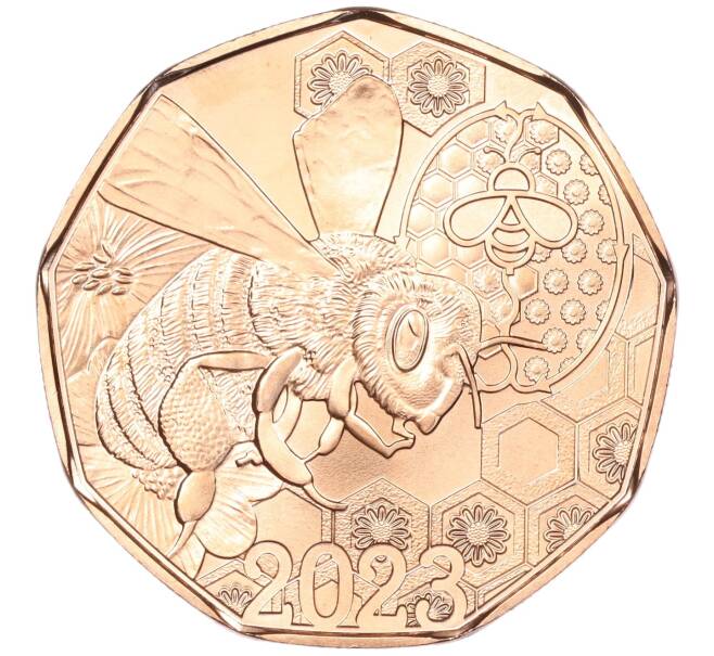 Монета 5 евро 2023 года Австрия «Пчелиный танец» (Артикул M2-60463)