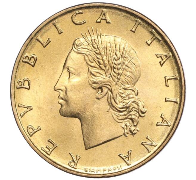 Монета 20 лир 1976 года Италия (Артикул M2-60337)