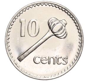 10 центов 1990 года Фиджи — Фото №1