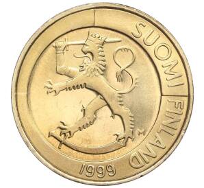 1 марка 1999 года Финляндия — Фото №2