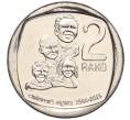 Монета 2 рэнда 2019 года ЮАР «25 лет конституционной демократии в Южной Африке — Права детей» (Артикул: M2-60367) — Фото №1
