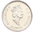 Монета 25 центов 2000 года Канада «Миллениум — Семья» (Артикул M2-60381)