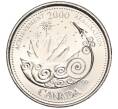 Монета 25 центов 2000 года Канада «Миллениум — Достижения» (Артикул M2-60384)