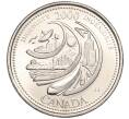 Монета 25 центов 2000 года Канада «Миллениум — Изобретательность» (Артикул M2-60412)