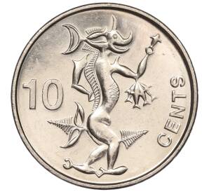 10 центов 2012 года Соломоновы острова — Фото №1