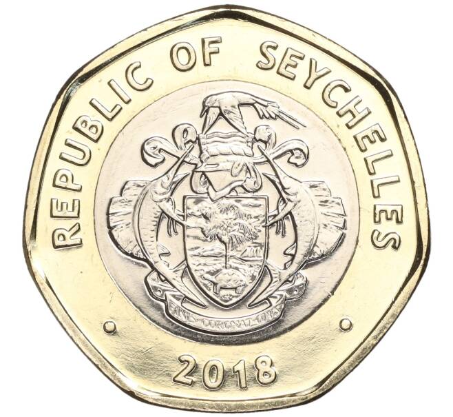 Монета 10 рупий 2018 года Сейшелы (Артикул K11-87171)