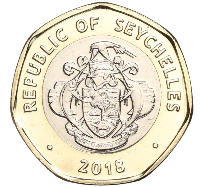 Монета 10 рупий 2018 года Сейшелы (Артикул K11-87173)