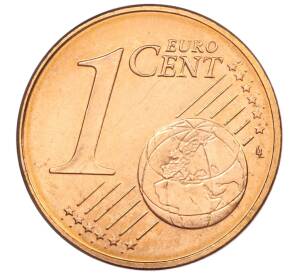 1 евроцент 2016 года Словакия — Фото №2