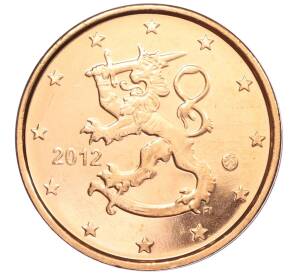 2 евроцента 2012 года Финляндия — Фото №1