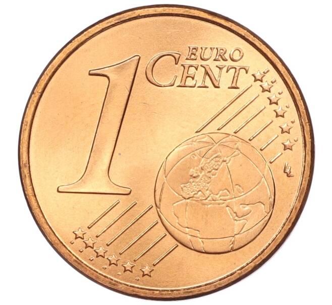 Монета 1 евроцент 1999 года Франция (Артикул: M2-60454) — Фото №2