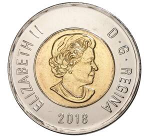 2 доллара 2018 года Канада