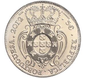 5 евро 2012 года Португалия «Нумизматические сокровища — Правление короля Жуана V» — Фото №2