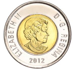 2 доллара 2012 года Канада — Фото №2