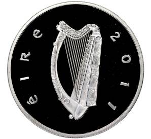 10 евро 2011 года Ирландия «Брендан Мореплаватель»
