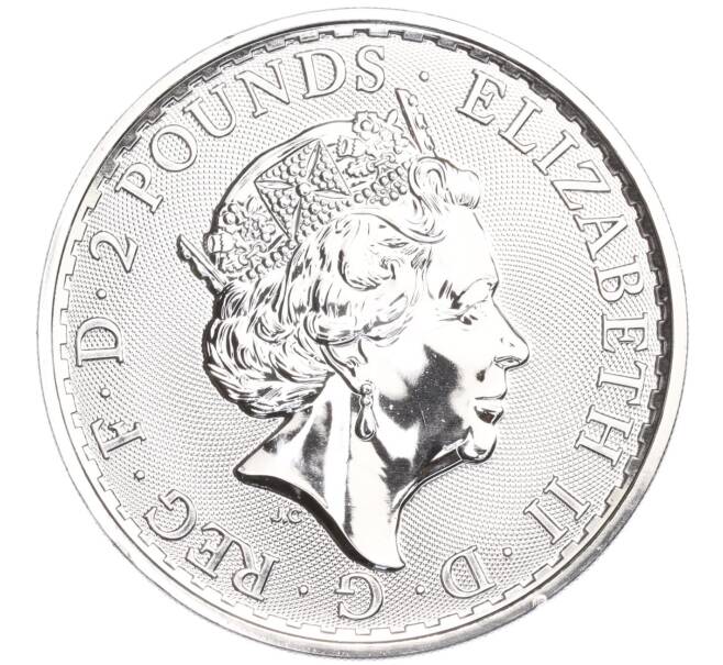 Монета 2 фунта 2018 года Великобритания «Британия» (Артикул M2-60518)