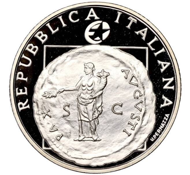 Монета 10 евро 2005 года Италия «Мир и свобода в Европе» (Артикул M2-60524)