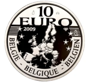 10 евро 2009 года Бельгия «Эразм Роттердамский»