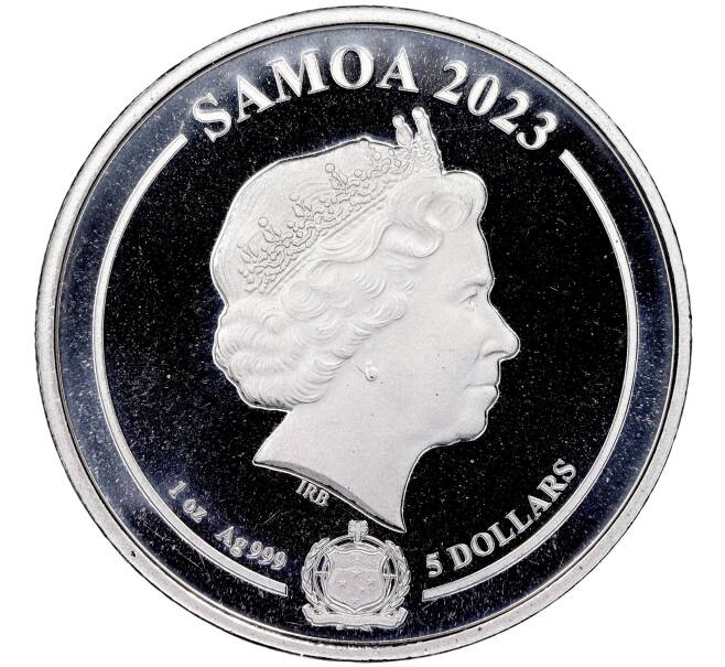 Монета 5 долларов 2023 года Самоа «Бэтмэн» (Артикул M2-60544)