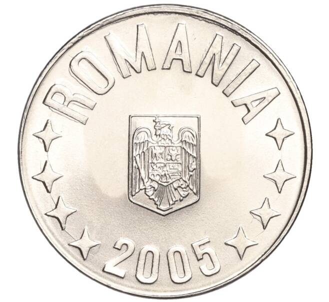 Монета 10 бани 2005 года Румыния (Артикул M2-60565)